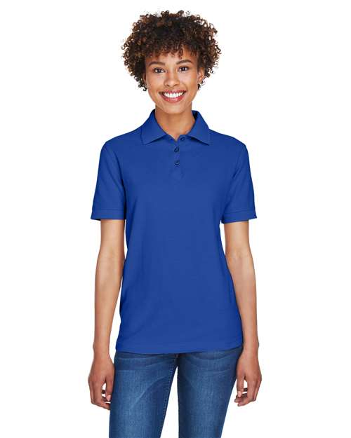 UltraClub 8541 Women's Whisper Pique Polo