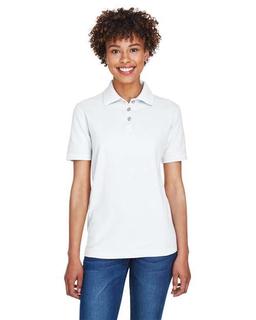 UltraClub 8541 Women's Whisper Pique Polo