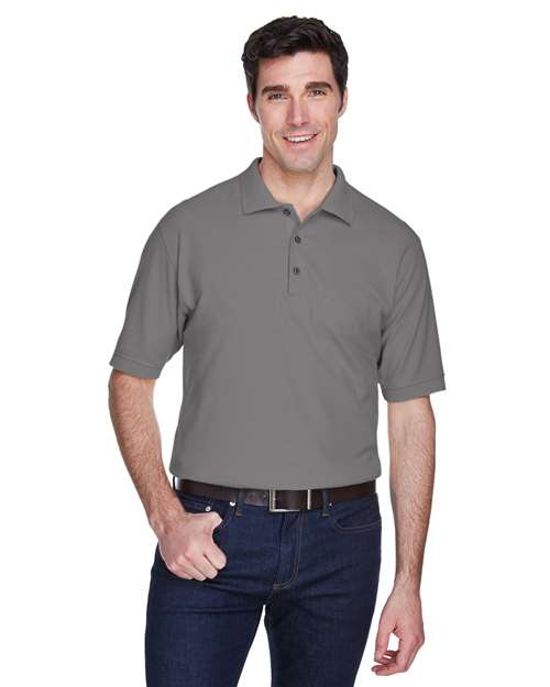 UltraClub 8540 Men's Whisper Piqué Polo