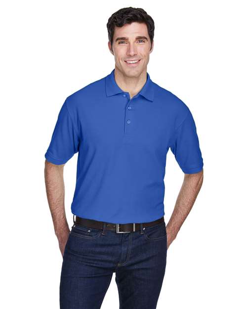 UltraClub 8540 Men's Whisper Piqué Polo
