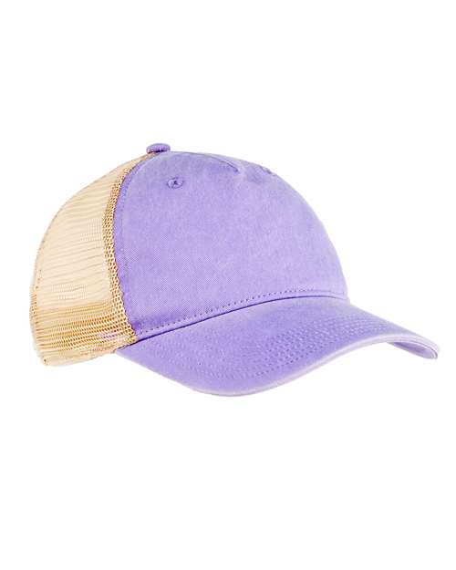 Authentic Pigment AP1924 Pigment-Dyed Trucker Cap