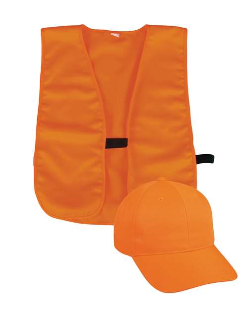 Outdoor Cap BLZCPV Cap and Vest Set