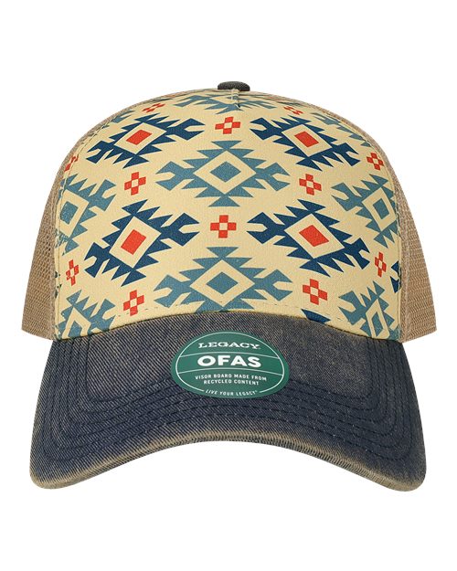 LEGACY OFAFP Old Favorite Five-Panel Trucker Cap