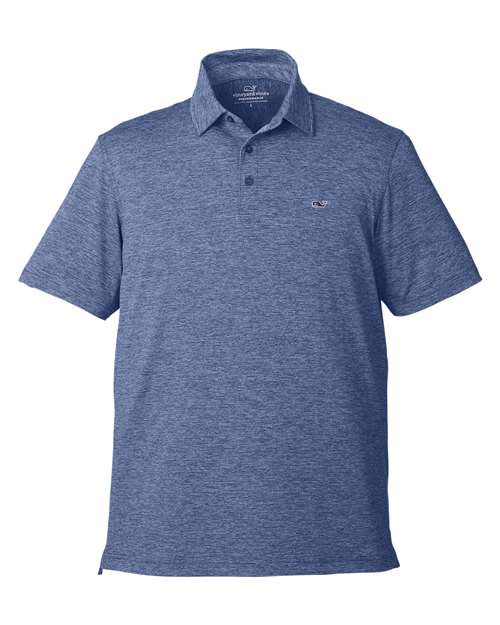 vineyard vines G011146 Men's Destin Stripe Sankaty Polo