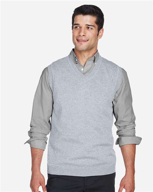 Devon & Jones D477 Unisex V-Neck Sweater Vest
