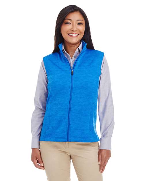 Devon & Jones DG797W Women's Newbury Mélange Fleece Vest