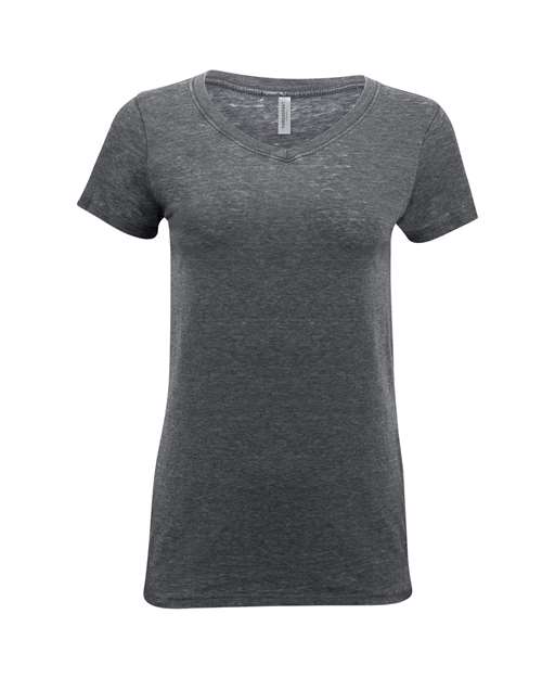 Threadfast Apparel 208B Women's Vintage Dye V-Neck T-Shirt