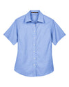 Harriton M600SW Women's Stain-Release Short Sleeve Oxford Shirt