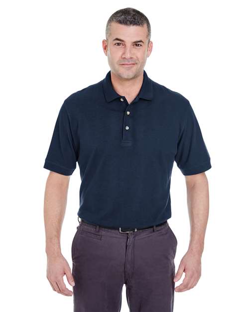 UltraClub 8535T Men's Tall Classic Pique Polo