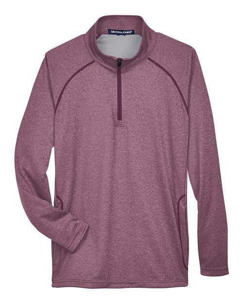 Devon & Jones DG440 Men's Stretch Tech-Shell® Compass Quarter-Zip Pullover
