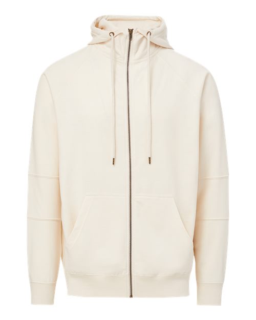 MV Sport 23110 Unisex Ezra French Terry Full-Zip Funnel Hooded Sweatshirt