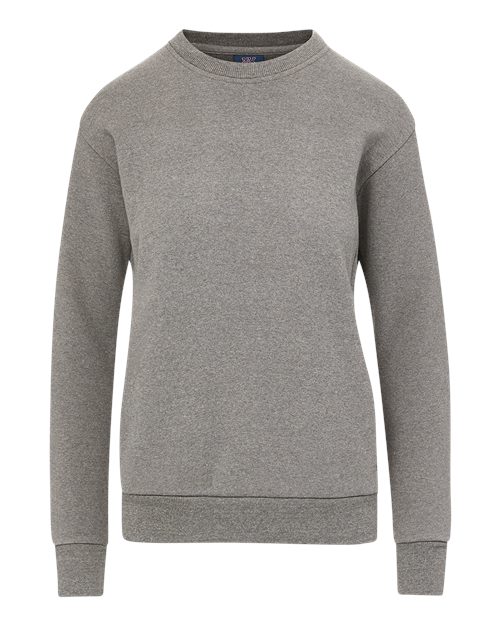 MV Sport W23140 Women's Raelynn Cloud Fleece Crewneck Sweatshirt