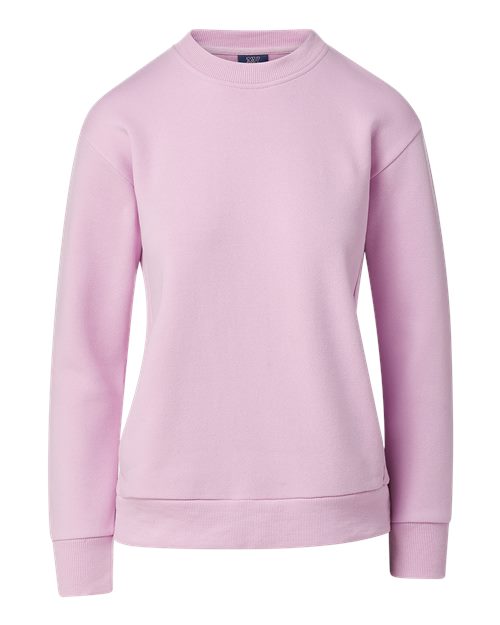 MV Sport W23140 Women's Raelynn Cloud Fleece Crewneck Sweatshirt