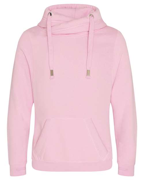 AWDis JHA021 Unisex Cross Neck Hooded Sweatshirt