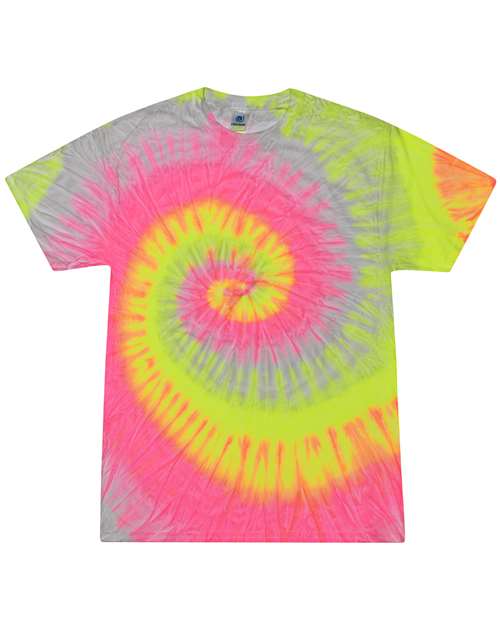Colortone CD1000Y Youth Multi-Color Tie-Dyed T-Shirt