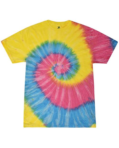 Colortone CD1000Y Youth Multi-Color Tie-Dyed T-Shirt