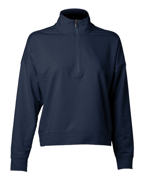 Independent Trading Co. EXP15WPQ Women's Perform Quarter-Zip Pullover