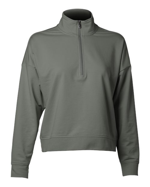 Independent Trading Co. EXP15WPQ Women's Perform Quarter-Zip Pullover
