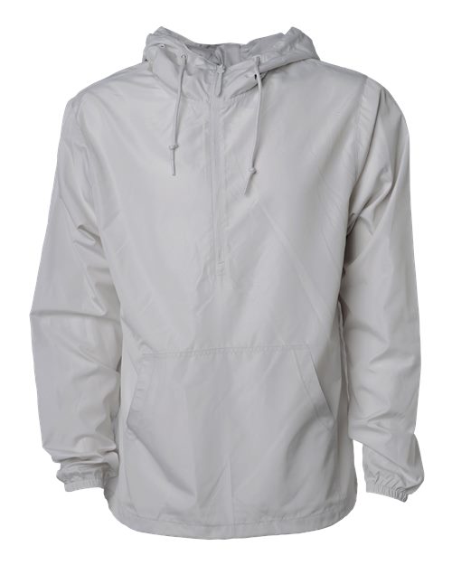 Independent Trading Co. EXP54LWP Men's Lightweight Quarter-Zip Windbreaker Pullover Jacket
