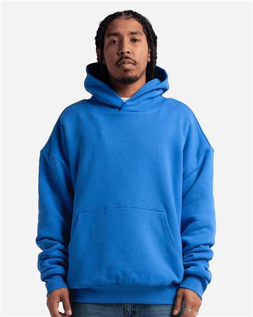 Shaka Wear SHDLP Men's Garment-Dyed Double Layer Reversible Hooded Sweatshirt