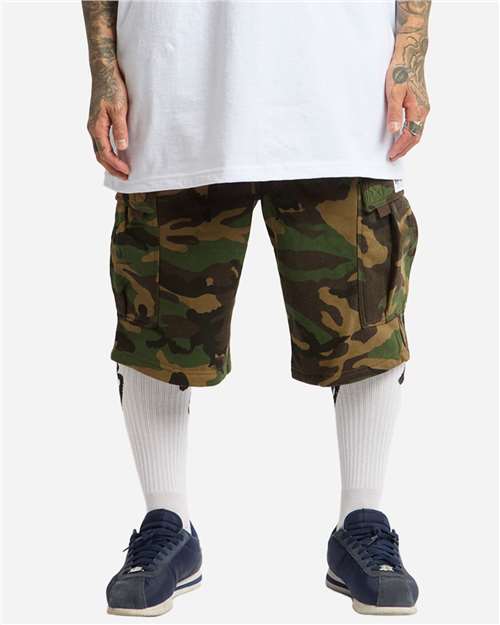 Shaka Wear SHFCS Men's Fleece Cargo Shorts