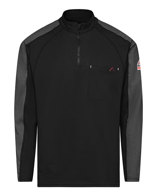 Bulwark STZ2 Men's Flex Knit Quarter-Zip Pullover