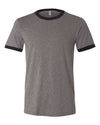 BELLA + CANVAS 3055 Men's Jersey Heather Ringer Tee
