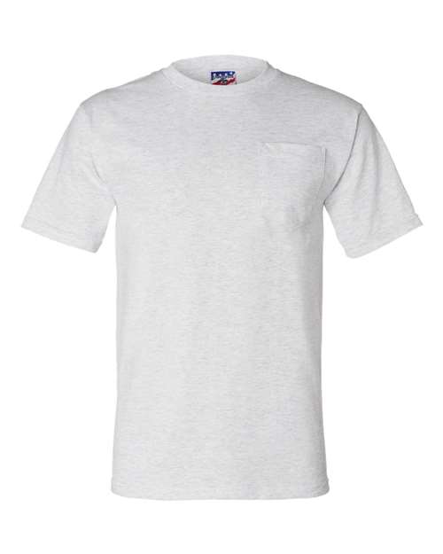 Bayside 3015 Unisex Union-Made Pocket T-Shirt