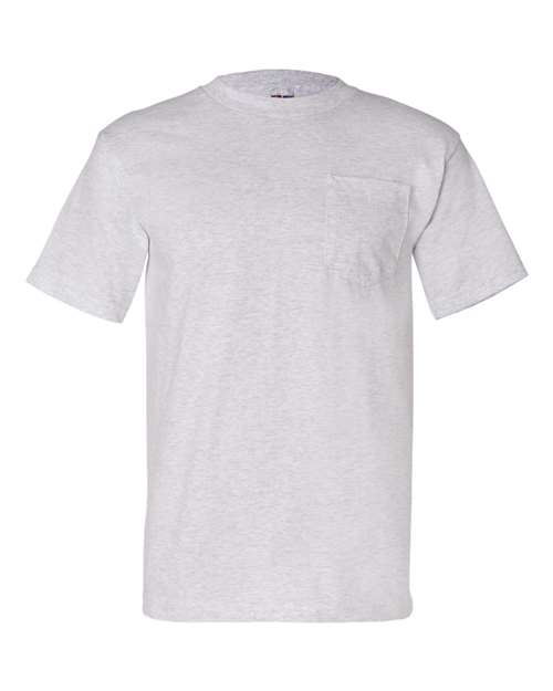 Bayside 7100 Unisex USA-Made Pocket T-Shirt