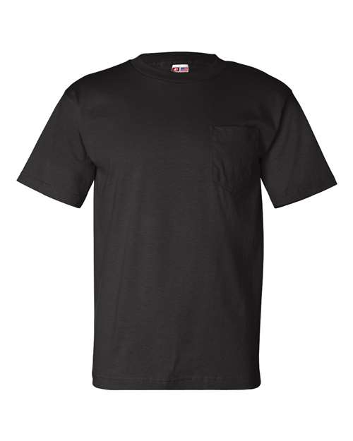 Bayside 7100 Unisex USA-Made Pocket T-Shirt