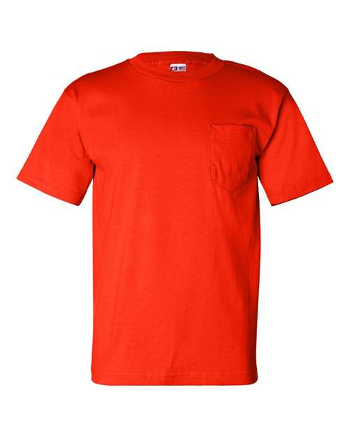 Bayside 7100 Unisex USA-Made Pocket T-Shirt