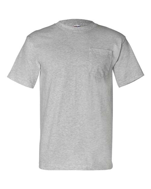Bayside 7100 Unisex USA-Made Pocket T-Shirt
