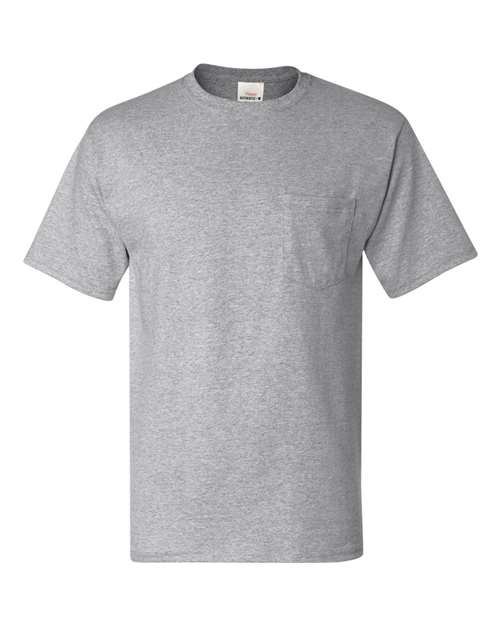 Hanes 5590 Men's Authentic Pocket T-Shirt