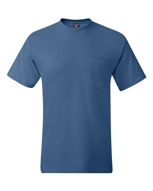 Hanes 5190 Men's Beefy-T® Pocket T-Shirt