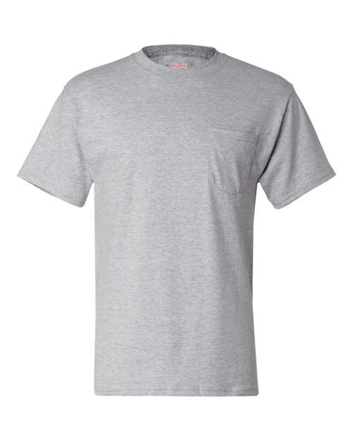 Hanes 5190 Men's Beefy-T® Pocket T-Shirt