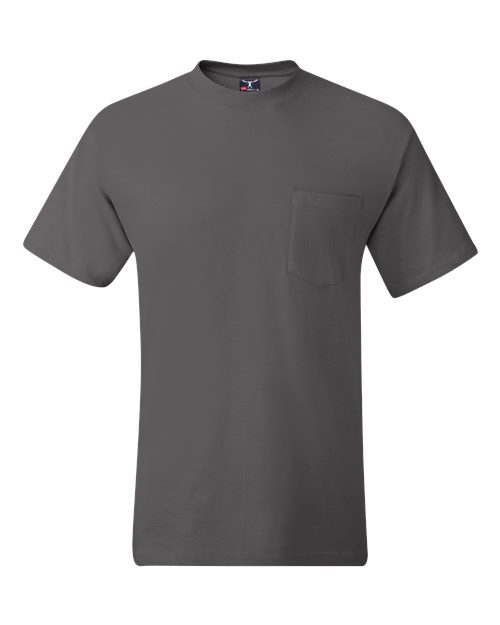 Hanes 5190 Men's Beefy-T® Pocket T-Shirt