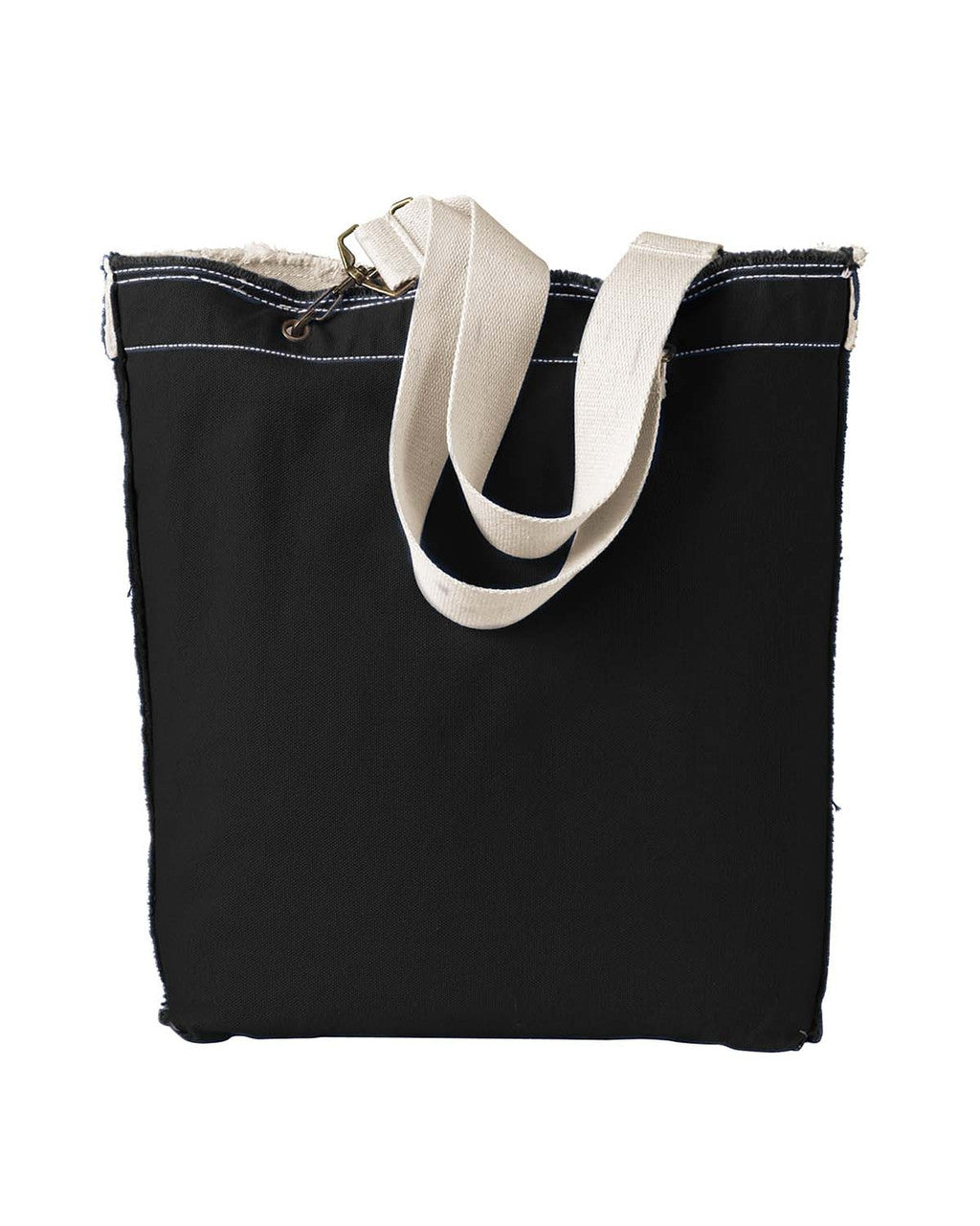 Authentic Pigment 1906 14oz. Direct-Dyed Raw-Edge Tote