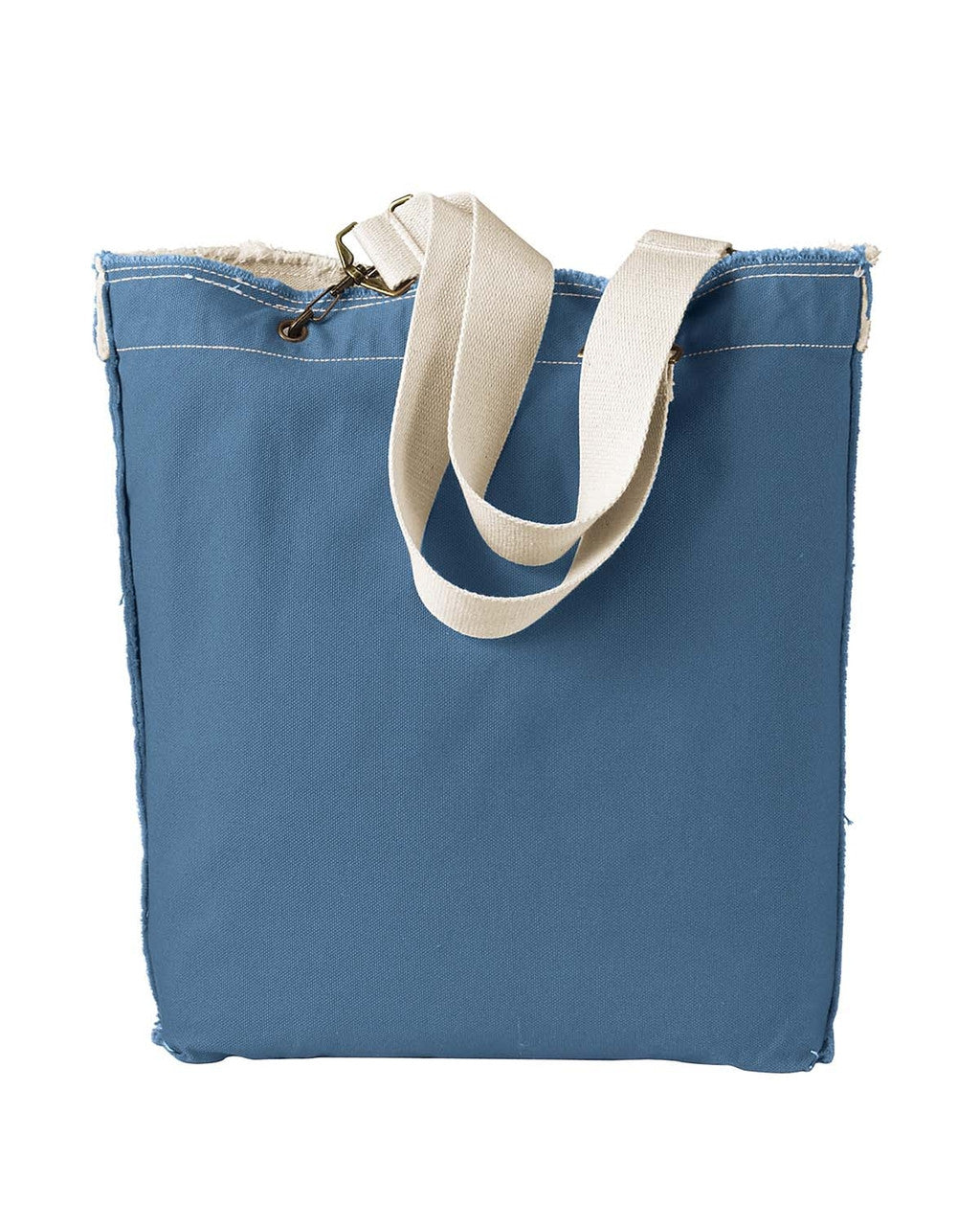 Authentic Pigment 1906 14oz. Direct-Dyed Raw-Edge Tote
