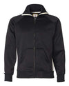 J. America 8858 Men's Vintage Polyester Fleece Track Jacket