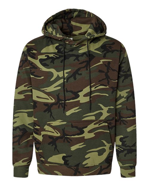 Code Five 3969 Unisex Camo Pullover Fleece Hoodie