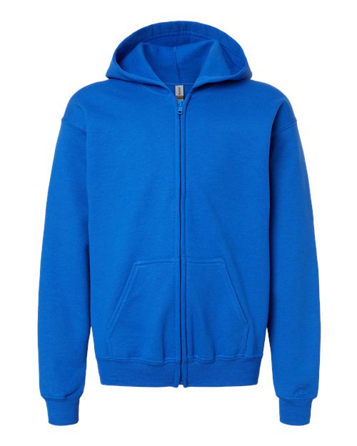 Gildan 18600B Youth Heavy Blend™ Full-Zip Hooded Sweatshirt
