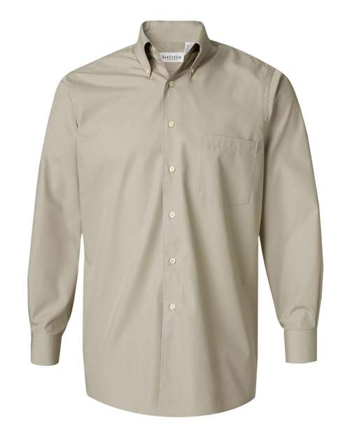 Van Heusen 13V0113 Men's Silky Poplin Shirt