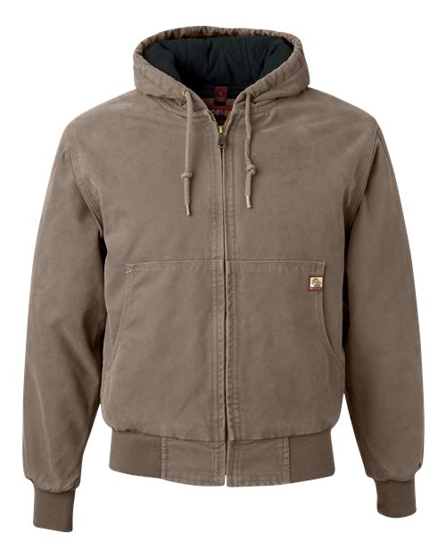 DRI DUCK 5020T Men's Tall Cheyenne Boulder Cloth™ Hooded Jacket with Tricot Quilt Lining