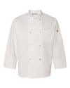 Chef Designs 0413 Button Chef Coat with Thermometer Pocket
