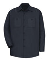 Red Kap SC30 Men's Cotton Long Sleeve Uniform Shirt