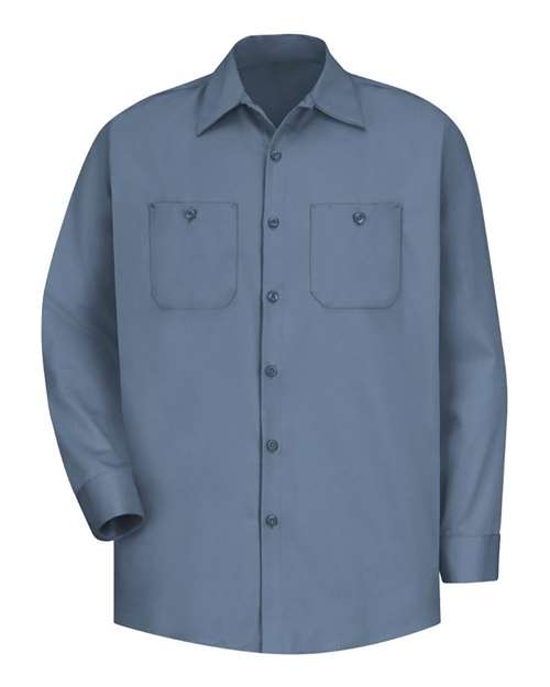 Red Kap SC30 Men's Cotton Long Sleeve Uniform Shirt