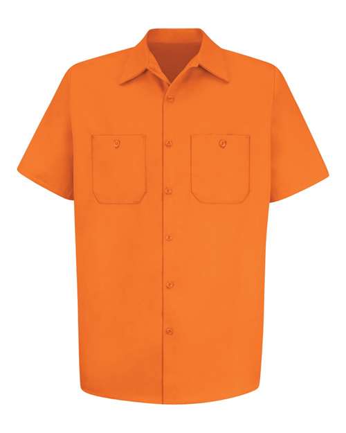 Red Kap SC40 Men's Cotton Short Sleeve Uniform Shirt