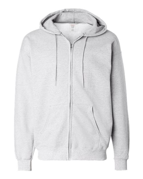 Hanes F280 Unisex Ultimate Cotton® Full-Zip Hooded Sweatshirt
