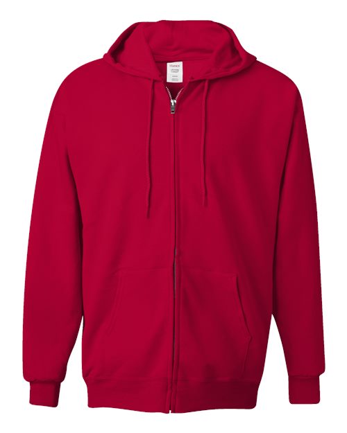 Hanes F280 Unisex Ultimate Cotton® Full-Zip Hooded Sweatshirt