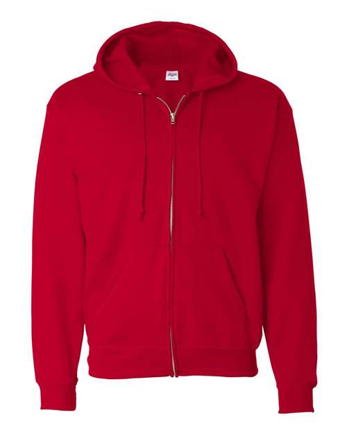 Hanes P180 Unisex Ecosmart® Full-Zip Hooded Sweatshirt
